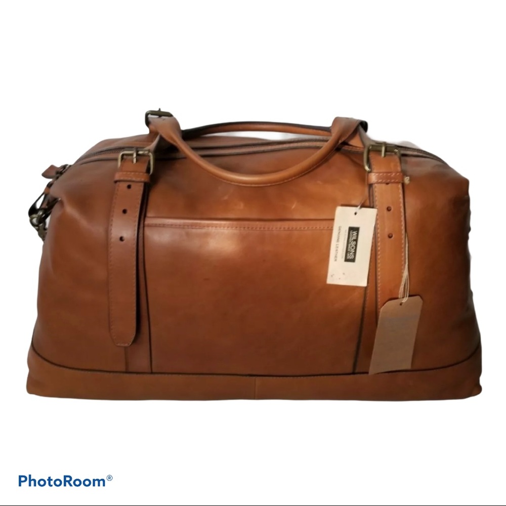NWT Wilson’s leather Lexington leather duffle bad - Picture 4 of 4